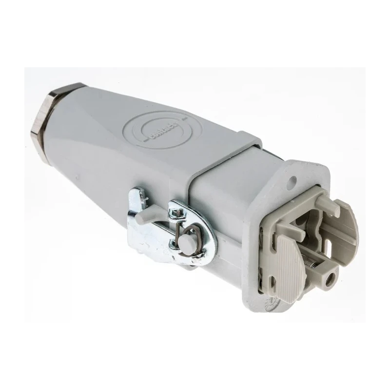 EPIC Heavy Duty Power Connector Kit 4 Way, 10A, 250V, H-A Series, Gland, Base, Inserts x 2 10422000+10431000+10432000+194