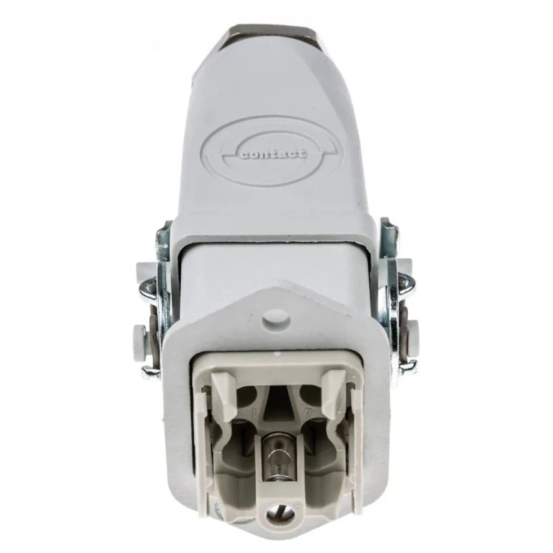 EPIC Heavy Duty Power Connector Kit 4 Way, 10A, 250V, H-A Series, Gland, Base, Inserts x 2 10422000+10431000+10432000+194