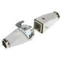 EPIC Heavy Duty Power Connector Kit Housing Hood H-A 3 H-A 4 4 Way 10A 250V 10431000+10432000+19426000+194