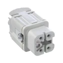 EPIC Heavy Duty Power Connector Kit Housing Hood H-A 3 H-A 4 4 Way 10A 250V 10431000+10432000+19426000+194
