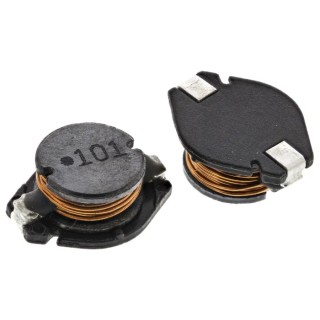 Wurth Elektronik Wirewound Surface Mount Inductor with Ferrite Core 100μH ±10% 1.4A IDC 7445620