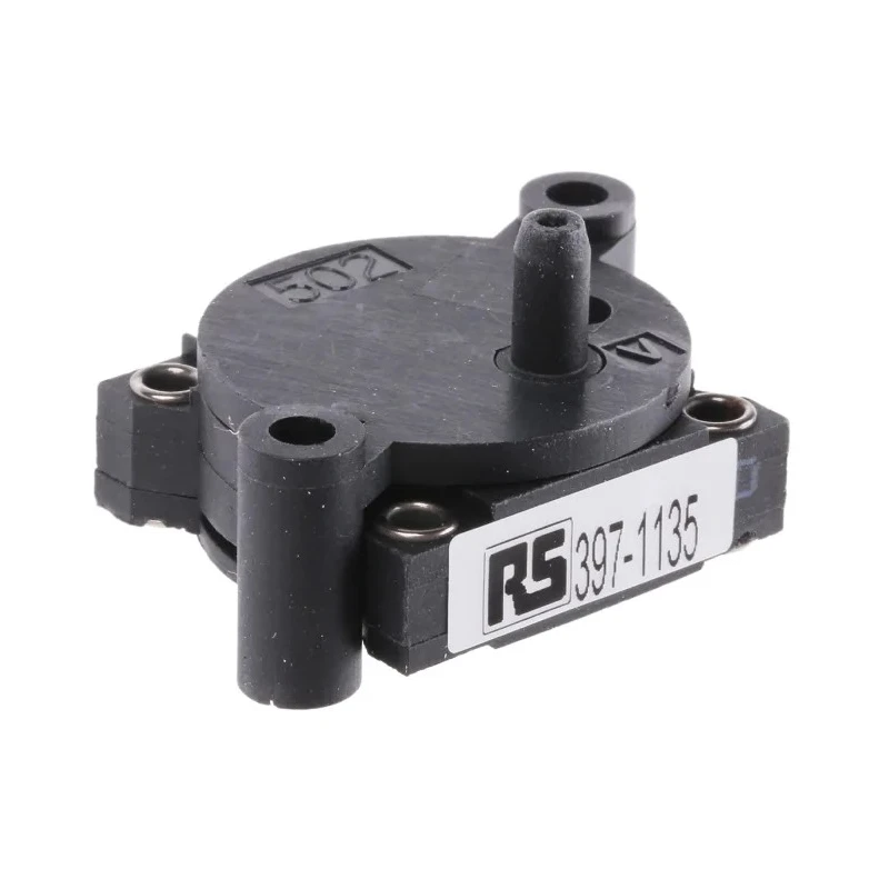 Herga Pressure Sensor SPST-NO Differential 0.025 bar to 0.12 bar 250V AC 20mA 6101-0005