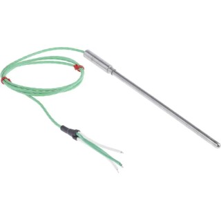 RS PRO Type K Mineral Insulated Thermocouple 150 mm Length, 6 mm Diameter, Stainless Steel Probe 1100°C Max 397-1371
