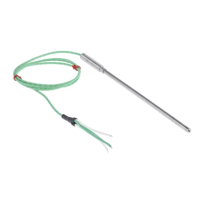 RS PRO Type K Mineral Insulated Thermocouple 150 mm Length, 6 mm Diameter, Stainless Steel Probe 1100°C Max 397-1371