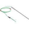 RS PRO Type K Mineral Insulated Thermocouple 150 mm Length, 6 mm Diameter, Stainless Steel Probe 1100°C Max 397-1371
