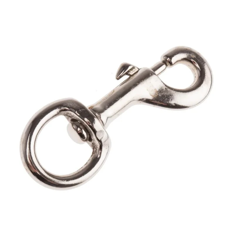 RS PRO Nickel Plated Steel Swivel Spring Hook 19 mm Load Capacity 280 kg 397-5036