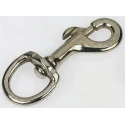 RS PRO Nickel Plated Steel Swivel Spring Hook 19 mm Load Capacity 280 kg 397-5036