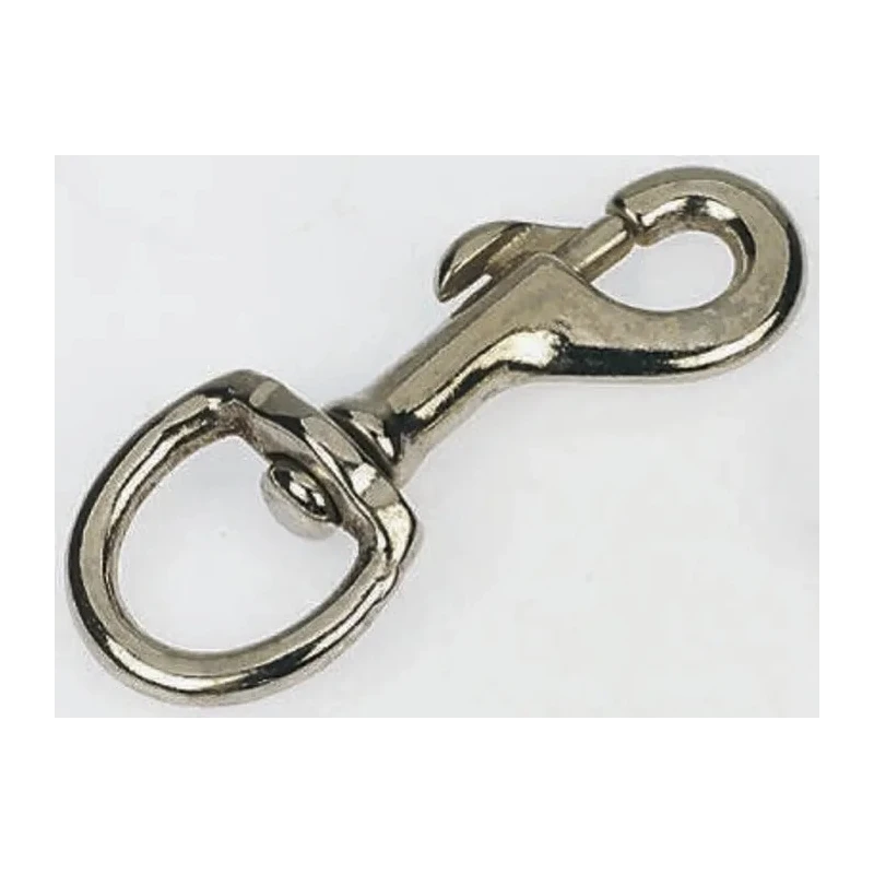 RS PRO Nickel Plated Steel Swivel Spring Hook 19 mm Load Capacity 280 kg 397-5036
