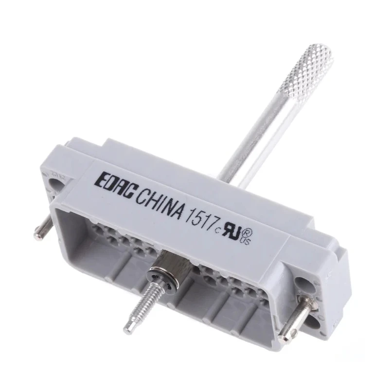 EDAC Heavy Duty Power Connector 56 Way Straight D-Sub Connector Male 8.5A 2000Vrms 516-056-000-301