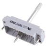 EDAC Heavy Duty Power Connector 56 Way Straight D-Sub Connector Male 8.5A 2000Vrms 516-056-000-301