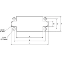 EDAC 56 Way Straight Female D-Sub Connector Crimp Termination Phosphor Bronze Gold Plated 516-056-000-402