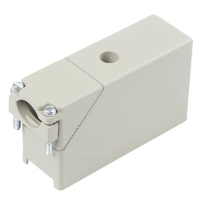 EDAC 516 Cover for Use with 516 Series Rack & Panel Connectors Die Cast Zinc Metal Grey 516-230-556