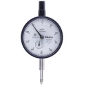 Mitutoyo Metric Dial Indicator, 10 mm Max Measurement, 0.01 mm Resolution, ±12 μm Accuracy 2046A
