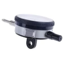 Mitutoyo Metric Dial Indicator, 10 mm Max Measurement, 0.01 mm Resolution, ±12 μm Accuracy 2046A