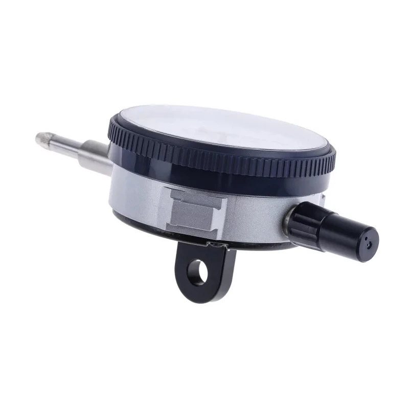 Mitutoyo Metric Dial Indicator, 10 mm Max Measurement, 0.01 mm Resolution, ±12 μm Accuracy 2046A
