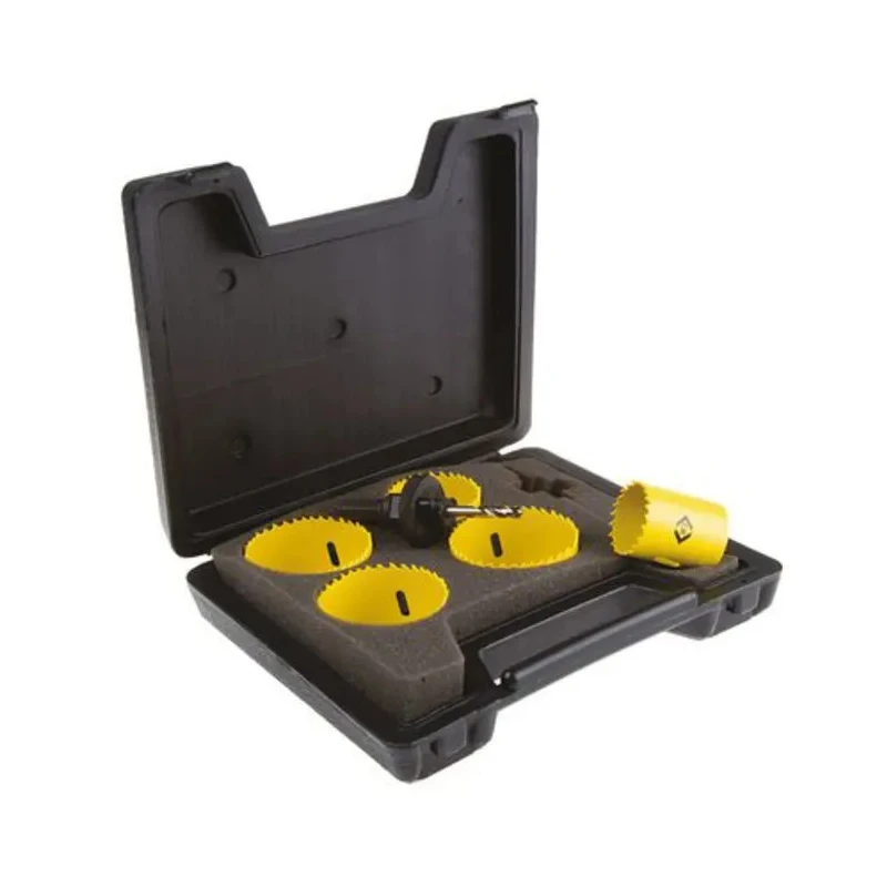 CK High-Speed Steel (HSS) Drill Bit 68 mm Diameter for Hardwood Floors, Nail Embedded Wood, Stainless Steel, Steel 424044