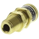 Norgren Quick Exhaust Valve 10 bar Brass Threaded Male A and B 1/4 in 61B2/BT000