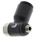 Legris 7010 Series Flow Controller Flow Regulator, Inlet Male Threaded Metric 06, Tube 6 mm, Polymer Body 7010 06 19
