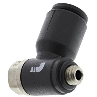 Legris 7010 Series Flow Controller Flow Regulator, Inlet Male Threaded Metric 06, Tube 6 mm, Polymer Body 7010 06 19