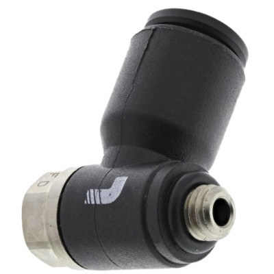 Legris 7010 Series Flow Controller Flow Regulator, Inlet Male Threaded Metric 06, Tube 6 mm, Polymer Body 7010 06 19
