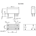 RS PRO PCB Power Relay, 6V DC Coil, 10A Switching Current, SPDT 476-684