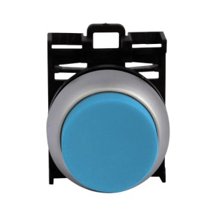 Eaton RMQ Titan M22 Series Blue Momentary Push Button Head 22 mm Cutout IP69K 78635794 M22-DH-B+M22-A