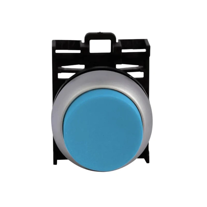 Eaton RMQ Titan M22 Series Blue Momentary Push Button Head 22 mm Cutout IP69K 78635794 M22-DH-B+M22-A