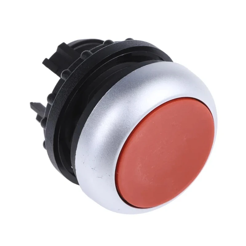 Eaton RMQ Titan M22 Series Red Momentary Push Button Head 22 mm Cutout IP69K 78635766 M22-D-R+M22-A