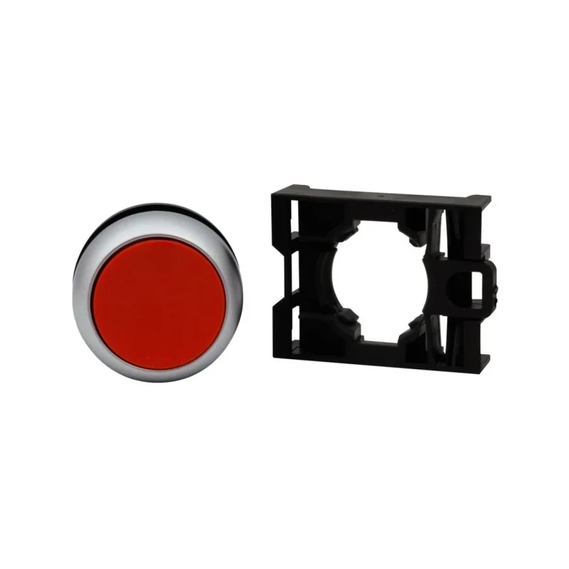 Eaton RMQ Titan M22 Series Red Momentary Push Button Head 22 mm Cutout IP69K 78635766 M22-D-R+M22-A