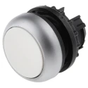 Eaton RMQ Titan M22 Series White Maintained Push Button Head 22mm Cutout Diameter IP69K 78635779 M22-DR-W+M22-A