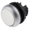 Eaton RMQ Titan M22 Series White Maintained Push Button Head 22mm Cutout Diameter IP69K 78635779 M22-DR-W+M22-A
