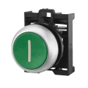 Eaton RMQ Titan M22 Series Green Momentary Push Button Head, 22 mm Cutout, IP69K 78635774 M22-D-G-X1+M22-A