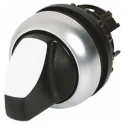 Moeller RMQ-Titan Series 3 Position Illuminated Selector Switch Head 22 mm Cutout White Handle 78635887 M22-WRLK3-W+M22-A
