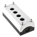 Eaton Grey Plastic RMQ Titan M22 Push Button Enclosure 4 Hole 22 mm Diameter 216539 M22-I4