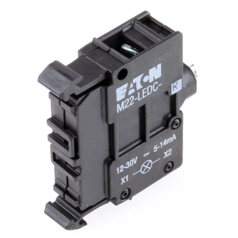 Eaton RMQ Titan M22 Series Light Block LED Illumination Red Light 12 V ac, 12 V dc, 30 V ac, 30 V dc 216561 M22-LEDC-R