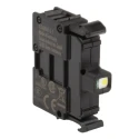 Eaton RMQ Titan M22 Series Light Block 12 to 30 V AC/DC, White LED Illumination, Screw Terminal, 37.2mm x 216557 M22-LED-W