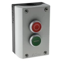 Eaton RMQ Titan M22 Momentary Enclosed Push Button 2 NO/2 NC Plastic 2 Cutouts Red Green O/I IP67 