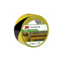 3M Lane Marking Tape Black Yellow Vinyl 50mm Width 33m Length 0.13mm Thickness 3M 766