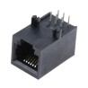 Bel-Stewart SS-64 Series RJ25 Connector Female Through Hole Unshielded Right Angle 1 Port 6 Way RJ25