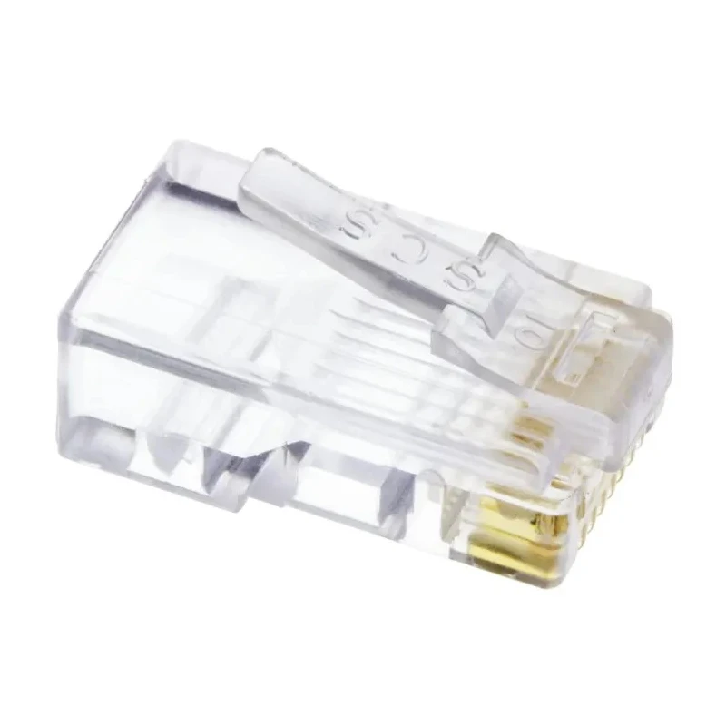 Bel-Stewart RJ45 Connector Male Modular Jack Unshielded Straight 1 Port 8 Way 