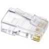 Bel-Stewart RJ45 Connector Male Modular Jack Unshielded Straight 1 Port 8 Way