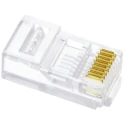 Bel-Stewart RJ45 Connector Male Modular Jack Unshielded Straight 1 Port 8 Way 