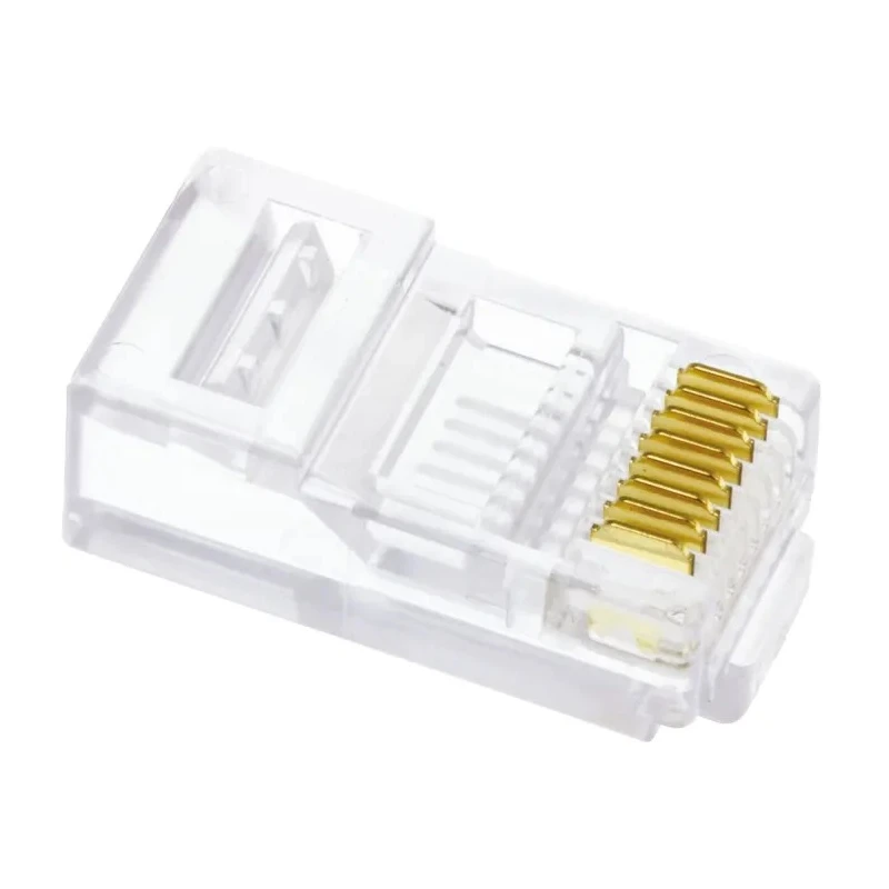 Bel-Stewart RJ45 Connector Male Modular Jack Unshielded Straight 1 Port 8 Way 