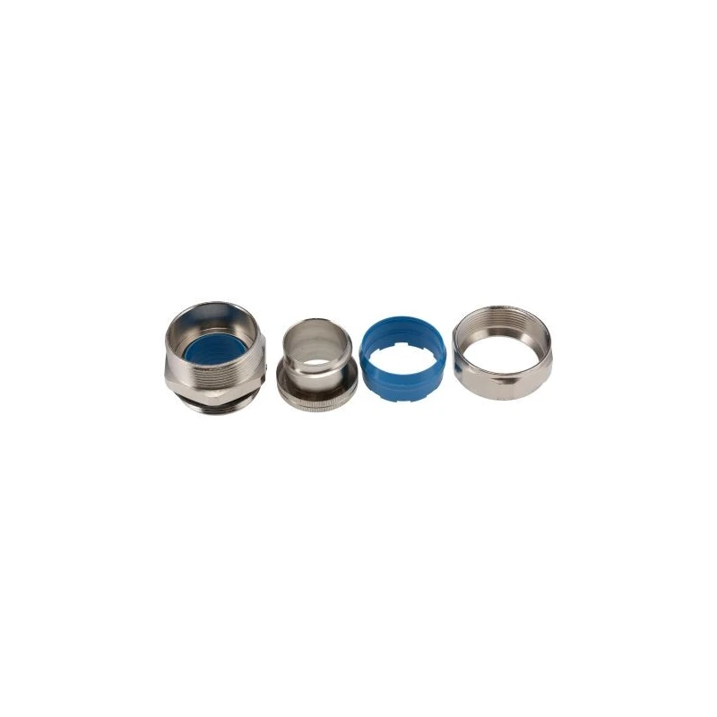 Adaptaflex Nickel Plated Brass Conduit Fitting 32 mm Nominal Size PG29 Thread IP65 Rated PG29