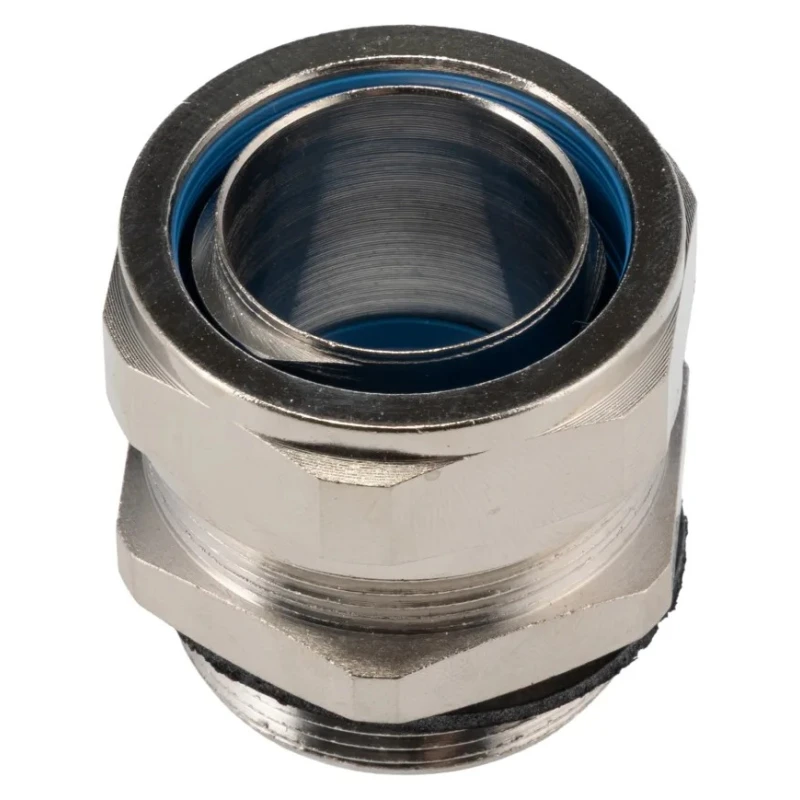 Adaptaflex Nickel Plated Brass Conduit Fitting 32 mm Nominal Size PG29 Thread IP65 Rated PG29