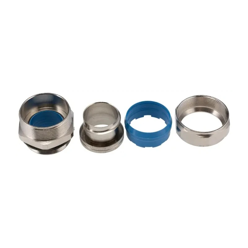 Adaptaflex Nickel Plated Brass Conduit Fitting 32 mm Nominal Size PG29 Thread IP65 Rated PG29