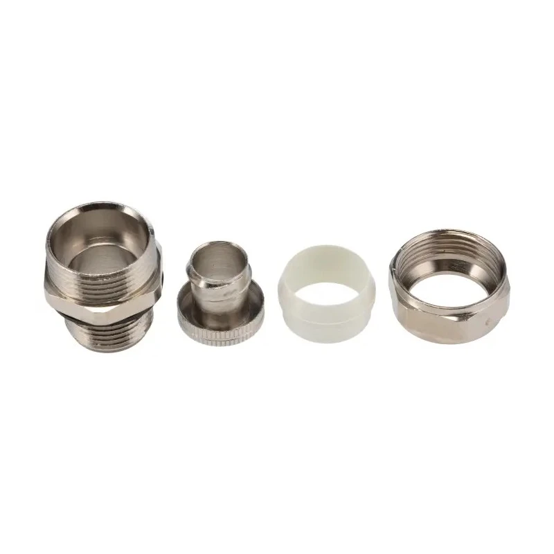 Adaptaflex Conduit Fitting Nickel Plated Brass 9.5 mm Nominal Size M20 Thread IP65 7TCA296020R0109 SP16/M20/M