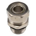 Adaptaflex Conduit Fitting Nickel Plated Brass 9.5 mm Nominal Size M20 Thread IP65 7TCA296020R0109 SP16/M20/M