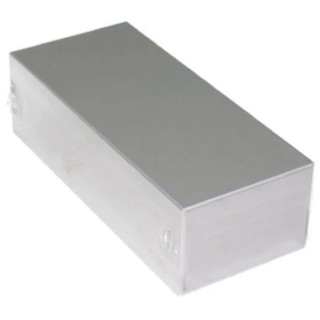 Takachi Electric Industrial MB Series Silver Aluminium Enclosure 100 mm x 400 mm x 230 mm MB23-10-40