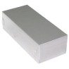 Takachi Electric Industrial MB Series Silver Aluminium Enclosure 100 mm x 400 mm x 230 mm MB23-10-40
